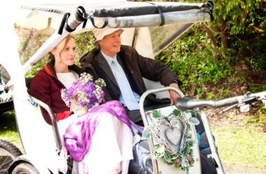 Bride-and-Father-of-the-Bride-arriving-at-the-wedding