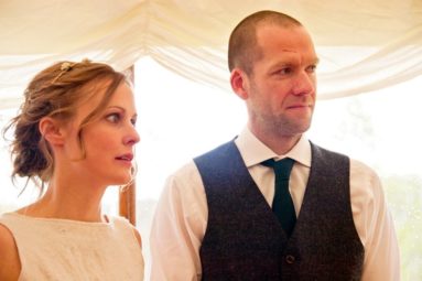 Bride-and-Groom-Stand-Together